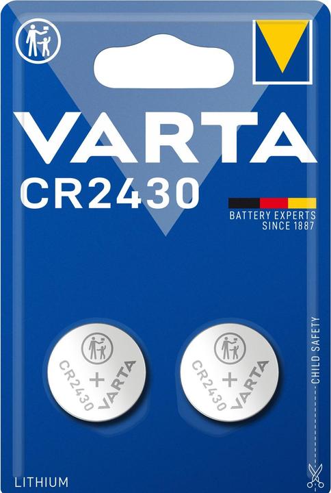 Varta Electronics CR2430 (2 Stk., CR2430, 280 mAh)