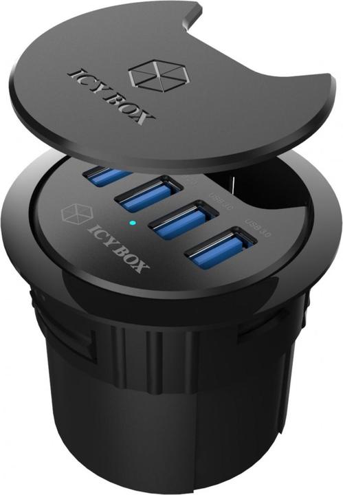 Actual product image Icy Box Ib-Hub1403 (USB-C, 4 Ports)