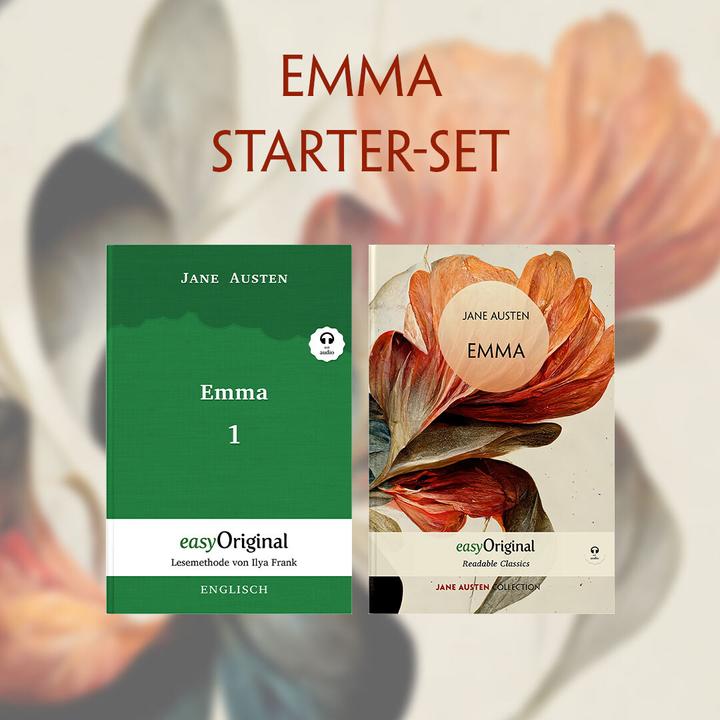 Image du produit Emma - Kit de démarrage (avec lien de téléchargement audio gratuit) (Jane Austen, Ilya Frank, Ulrike Wittmann, Allemand)