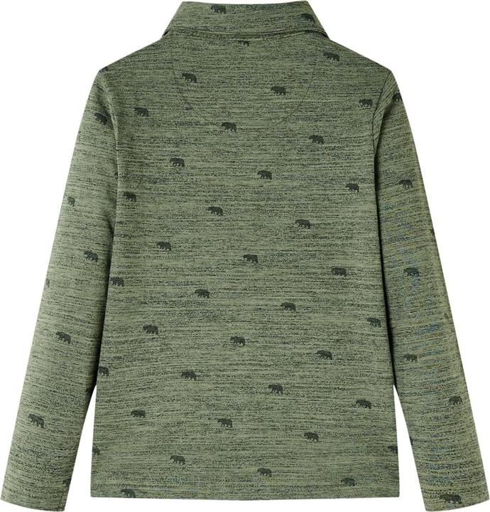 Produktbild VidaXL Kinderhemd Khaki Melange 104,Material: 80 % Baumwolle. 20 (104)