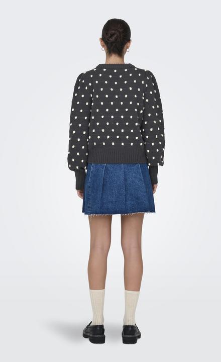 Image du produit JdY Coupe normale Haut fermé Manches longues Manches bouffantes Pulls en maille (XL)