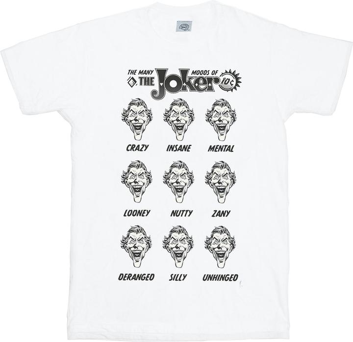 Image du produit - T-shirt THE JOKER THE MANY MOODS OF THE JOKER - Homme (L)