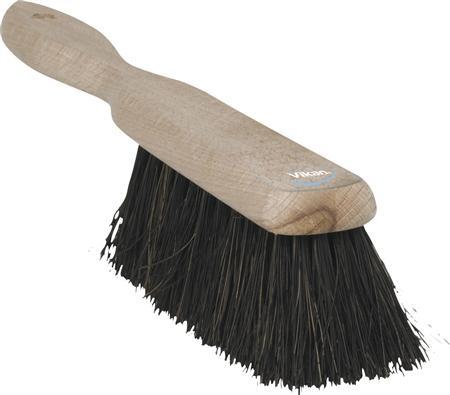 Actual product image Vikan Dusting brush, 290 mm, medium, wood. Wooden dusting brush with aranga hair. Particularly suitable