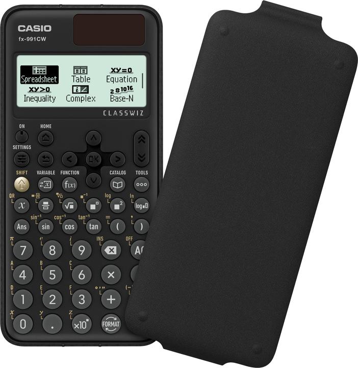 Actual product image Casio Calculatrice scolaire FX-991CW (Solar cells)