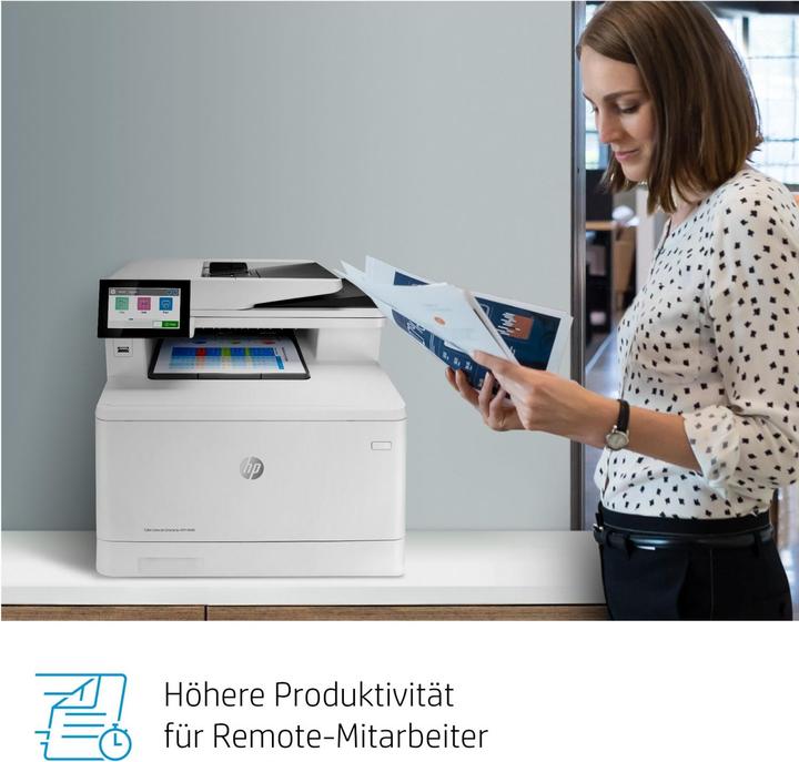 Productafbeelding HP Kleuren LaserJet Enterprise MFP M480f (Laser, Kleur)