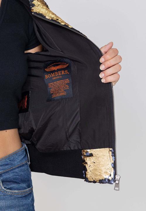 Actual product image Bombers Original Glitter W bomber jacket (XS)