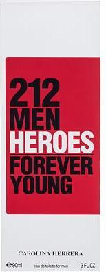 Image du produit Carolina Herrera 212 Hommes Héros (Eau de toilette, 90 ml)