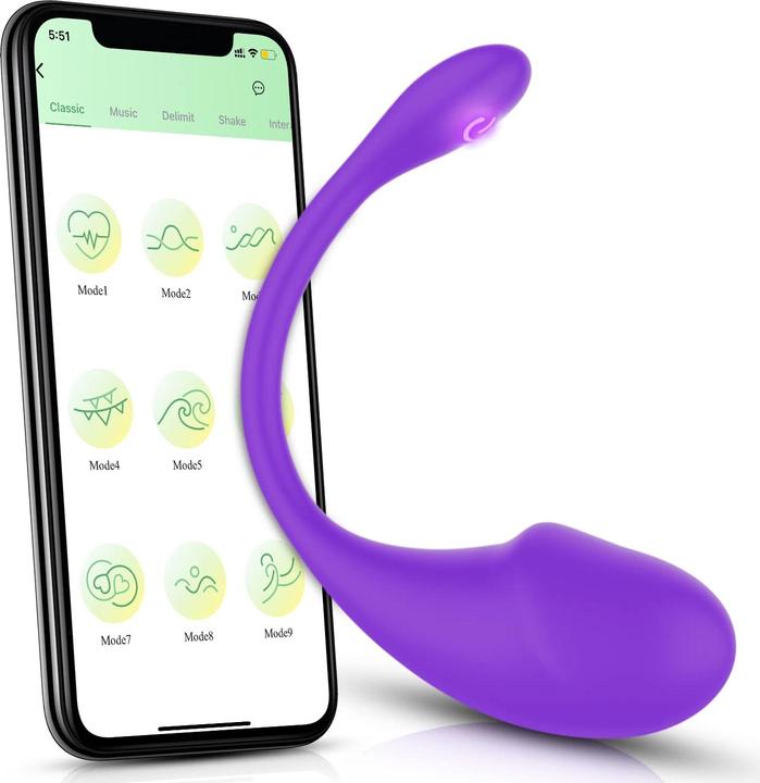 Image du produit Amoochoo Vibromasseur avec APP, Violet