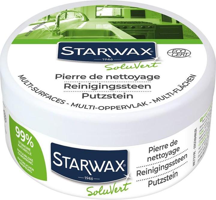 Actual product image Starwax White cleaning stone