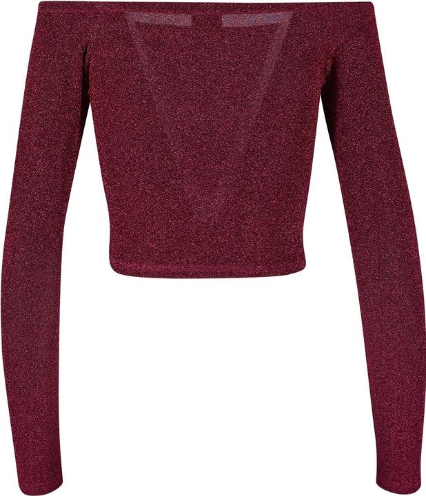 Immagine prodotto Urban Classics Ladies Off Shoulder Glitter Longsleeve (4XL)