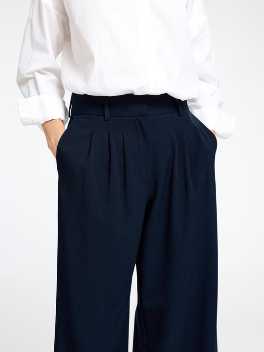 Produktbild Selected Femme Bundfalten Hose mit weitem Bein (38)
