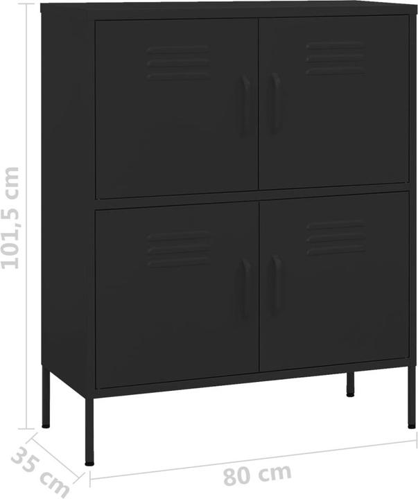 Produktbild VidaXL Samos (80 x 35 x 101.5 cm)