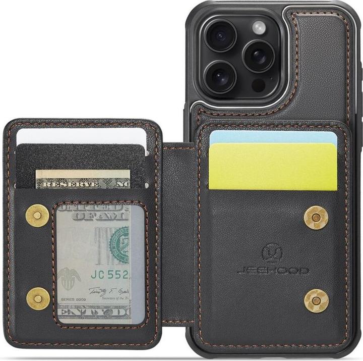 Produktbild Cover-Discount iPhone 16 Pro - 2-in-1 Backcover mit Kreditkarten-Etui (Apple iPhone 16 Pro)