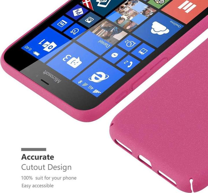 Image du produit Cadorabo Couverture rigide Frosty Cover (Microsoft Lumia 640 XL)