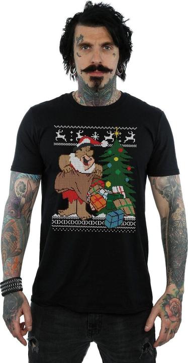 Produktbild The Flintstones Christmas Fair Isle TShirt (3XL)