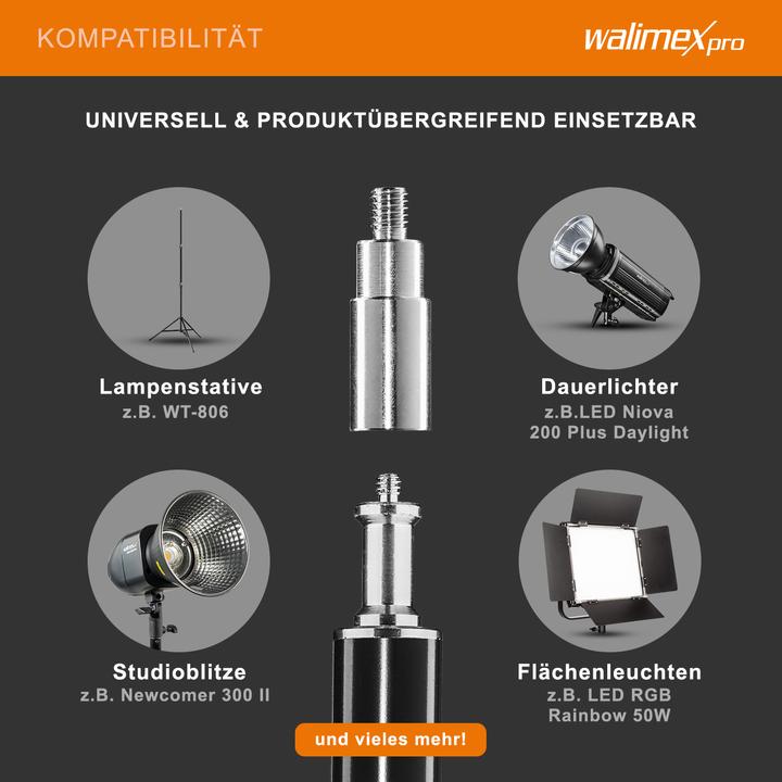 Actual product image Walimex Boom stand with counterweight (183 cm, 5 kg)