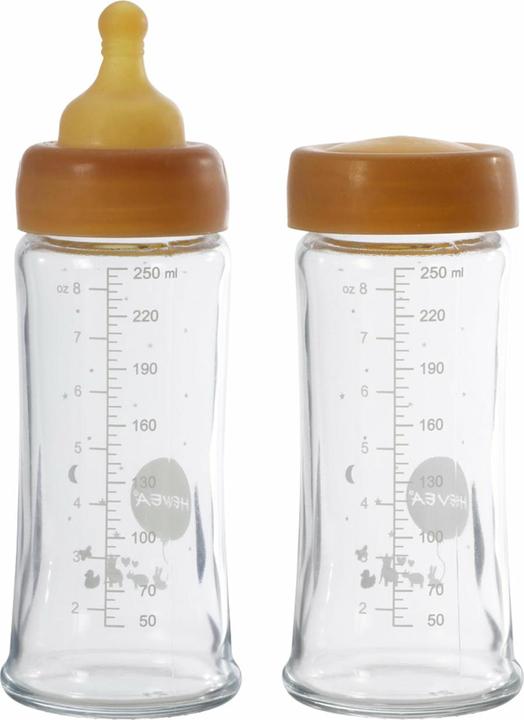 Hevea Glasflasche 2 x 250 ml (250 ml)