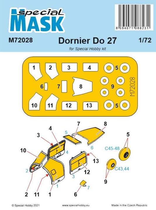 Produktbild Special Hobby Dornier Do.27 Mask