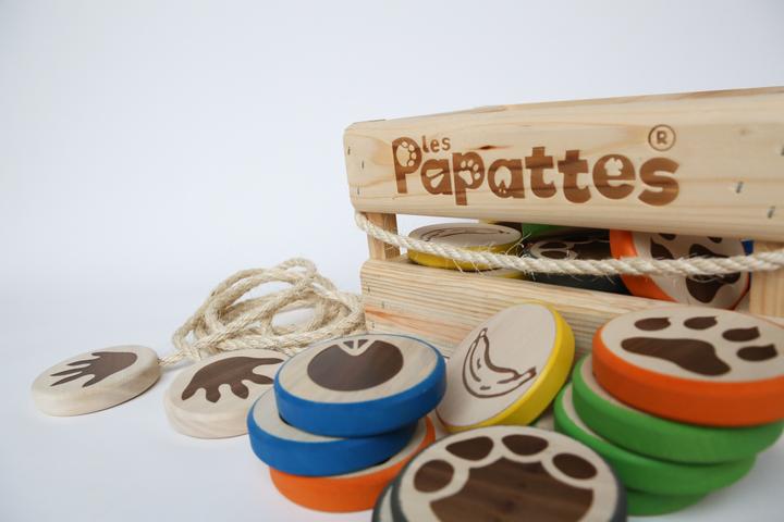 Produktbild Selecta Spielzeug Outdoor-Spiel aus Holz Les Papattes