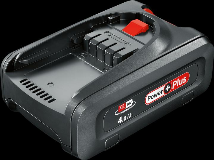 1x accu 18V 4.0 Ah PowerPlus, Karton