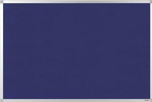Actual product image Viking Notice board felt blue 600 mm x 450 mm (Bulletin board, 60 x 45 cm)