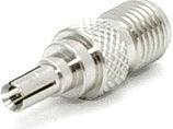 Actual product image Varia Adapter CRC9 male to SMA female connector