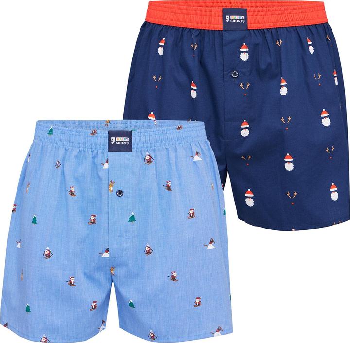 Immagine prodotto Happy shorts Boxer XMAS (M, Confezione da 2)