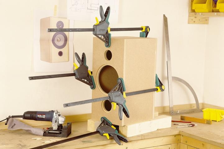 Produktbild wolfcraft wolfcraft 1 EHZ - Einhandzwinge PRO 100/300mm (300 mm)
