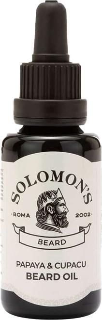 Actual product image Solomon's Beard Papaya & Cupacu Beard Oil (30 ml)