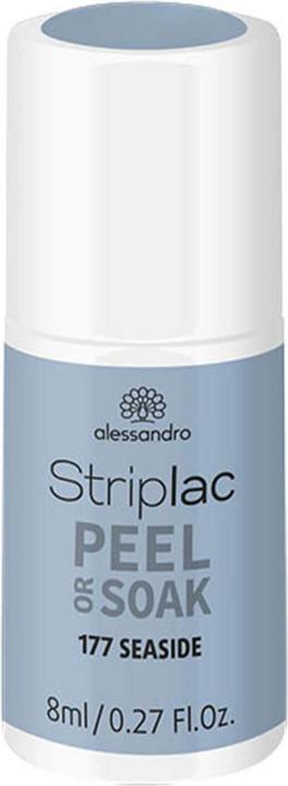 Alessandro Striplac Peel or Soak - 177 Seaside (177 Seaside, UV-Gel Lack)