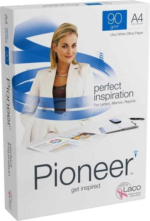 Immagine prodotto Pioneer Kopipapir 90g A4 500ark/pak - (500 ark pr. pakke) (90 g/m², A4)