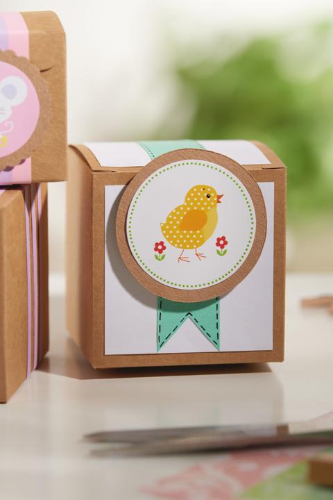 Produktbild VBS Kraftpapierbox, 8 Stück (Geschenkbox, 8 x)