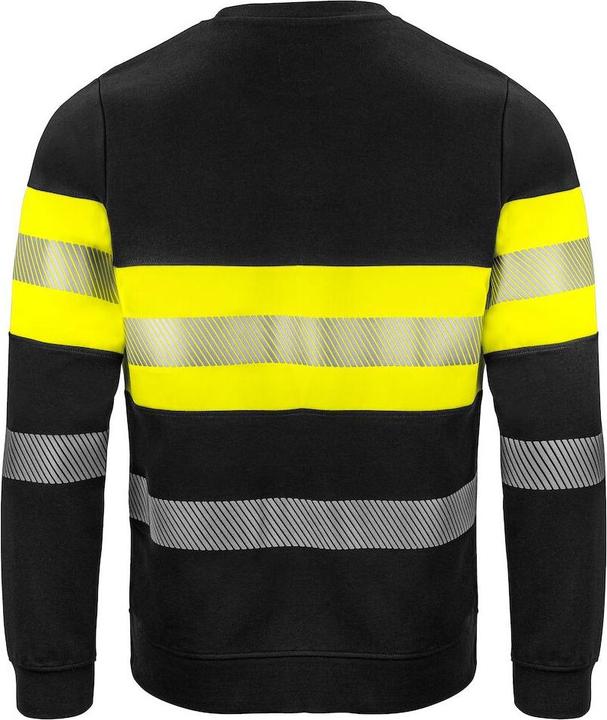 Actual product image Projob Mens Hi-Vis Work Sweatshirt (XL)