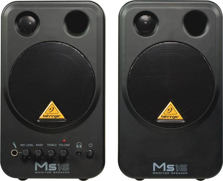 Immagine prodotto Behringer Ms16 (Attivo, Coppia, 1x 16 W)
