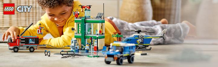 Actual product image LEGO Bank robbery with car chase (60317, LEGO City)