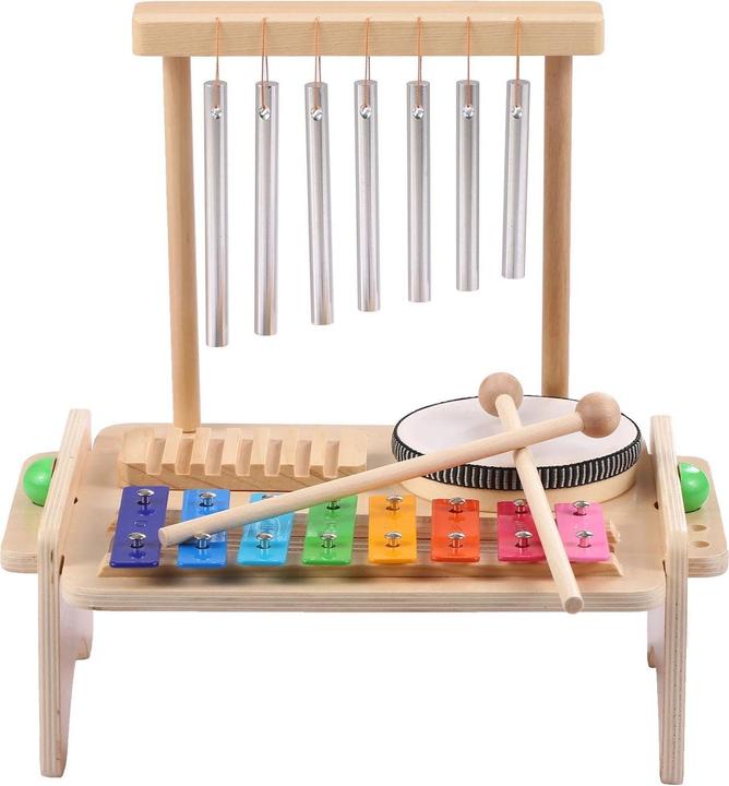 Immagine prodotto Activity Board Strumenti musicali per bambini, giocattoli xilofono, giocattoli per bambini, giocattoli in legno