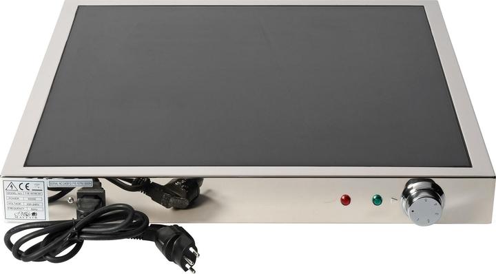 Immagine prodotto Mayfair Warmhalteplatte elektrisch 50 230V/600W CH Stecker 500x500x75 mm CNS und temperiertes Glas