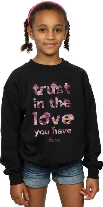 Produktbild Disney Maleficent Mistress Of Evil Trust In The Love Sweatshirt Mädchen (140, 146)