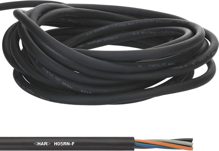 Image du produit Lapp 10 mètres 1600251 H05RN-F 2x1 mm² câble caoutchouc flexible I résistant aux UV I robuste I câble (10 m)