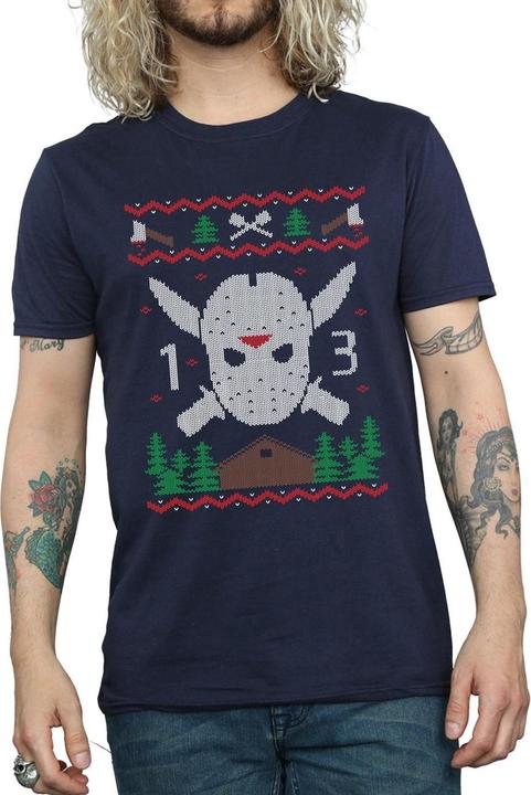 Produktbild Absolute Cult Christmas Fair Isle TShirt (XL)
