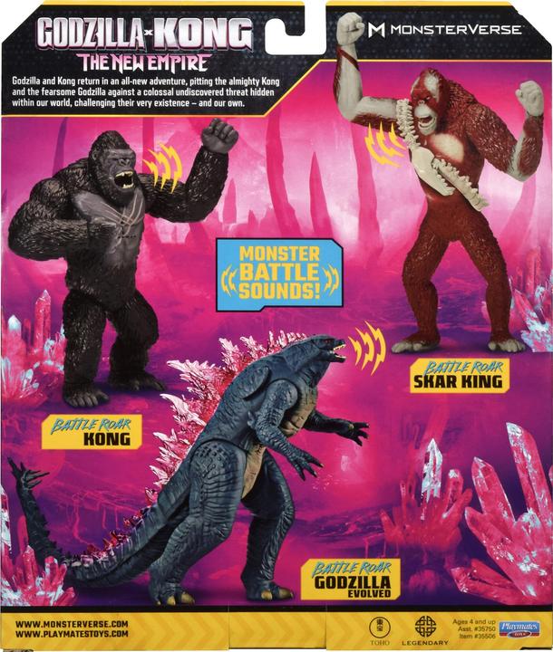 Produktbild Konjac Sponge MonsterVerse - Deluxe Battle Roar Godzilla 17,5 cm (271-35506)