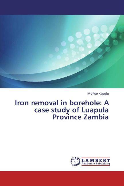 Immagine prodotto Iron removal in borehole: A case study of Luapula Province Zambia (Tedesco, Mofwe Kapulu, 2013)