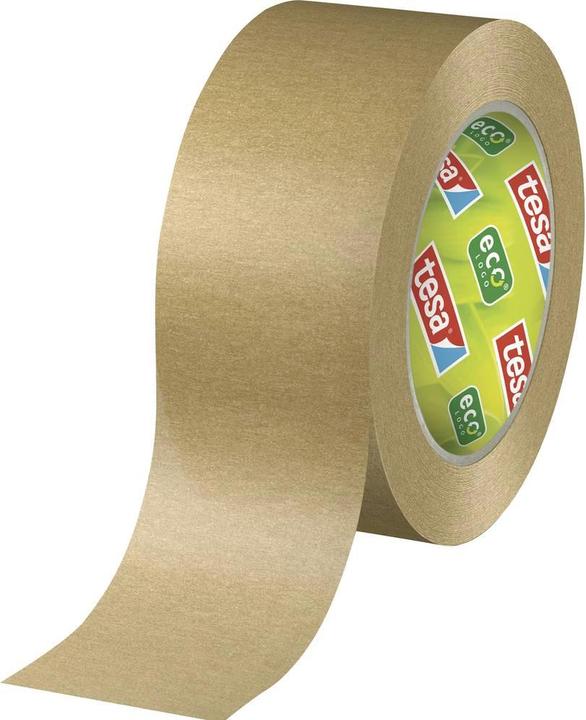 Image du produit tesa tesapack Ruban d'emballage PAPER STANDARD - 56 % de matériau biosourcé - recyclable (50 mm)