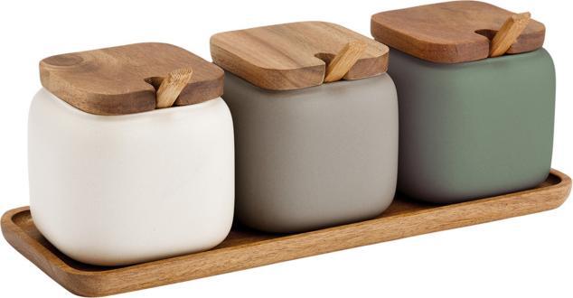 Produktbild Ladelle Aufbewahrungsdosen-Set Essentials 10-teilig 28x10.5x9.5 cm