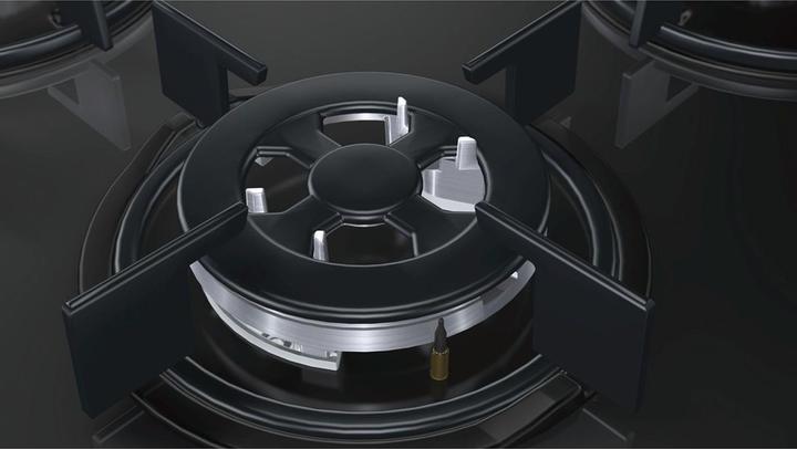 Actual product image Bosch Hausgeräte POH6B6B10 Cooktop Integrated Gas Cooktop 4 Zone(s)
