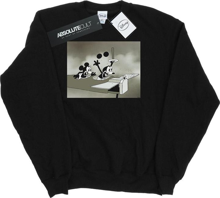 Actual product image Disney Girls Mickey Mouse Crazy Pilot Sweatshirt (128)