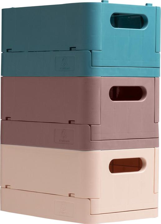 Image du produit Exacompta Boîte pliable The Smart Case mini Skandi - Bleu Pacifique