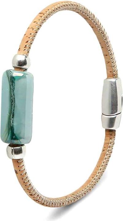 Produktbild Artelusa Armband «Ceramica Verde» (18 cm, Kork)