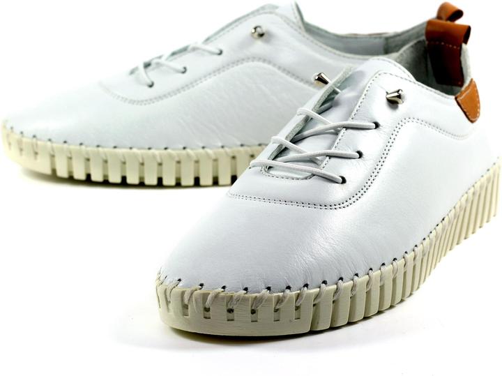 Actual product image Lunar Womens/Ladies Flamborough Leather Shoes (40)