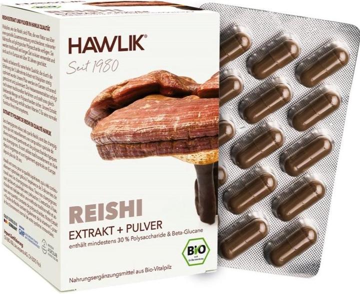 Immagine prodotto Hawlik Estratto di Reishi + capsula di polvere (120 Pezzo/i, Pillole, 109 g)